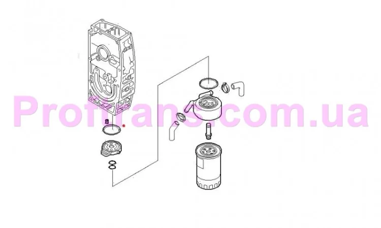17290181 кольцо резиновое O-RING помпы масла Iveco Daily 2.8jtd 60*3.5, 125170 - фото № 3