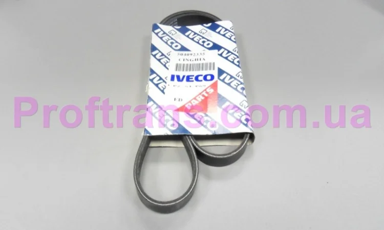 504092335 Ремень поликлиновый 6PK1215 IVECO DAILY 3.0HPI ИВЕКО ДЕЙЛИ 1987948391 - фото № 1