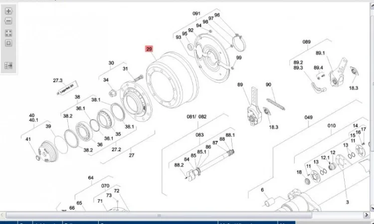 1064027000 Тормозной барабан SAF 420x200мм - фото № 2
