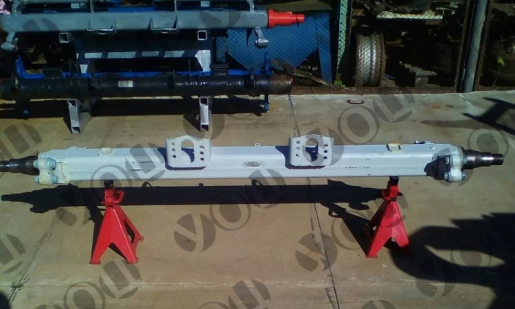 Ось BPW ECO Plus для прицепа BPW 2748743460 + запчасти к оси - фото № 1