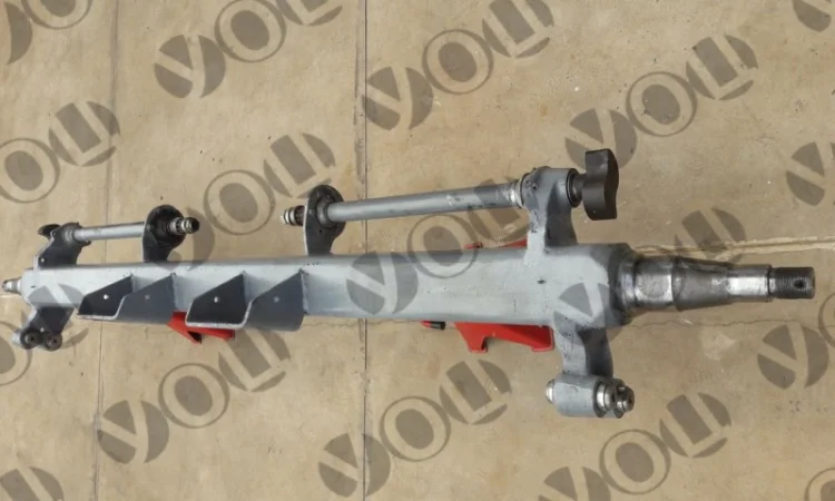 Ось BPW ECO для полуприцепа SCHMITZ CARGOBULL 2438743011 + запчасти к оси - фото № 1