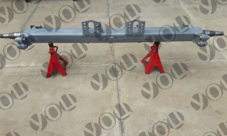 Ось BPW ECO для полуприцепа SCHMITZ CARGOBULL 2438743011 + запчасти к оси - фото № 3