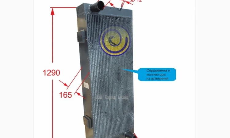 Радиатор водяного охлаждения Atlas Copco Roc L18 - фото № 1