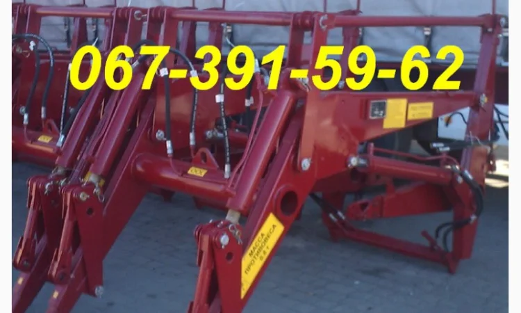 Погрузчик ПФУ-081+трактор МТЗ+ Отвал снегоуборочный поворотный МТЗ ЮМЗ - фото № 2