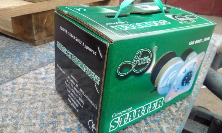 9.172.780 стартер редукторный 24В 3, 5 кВт Юбана - фото № 2