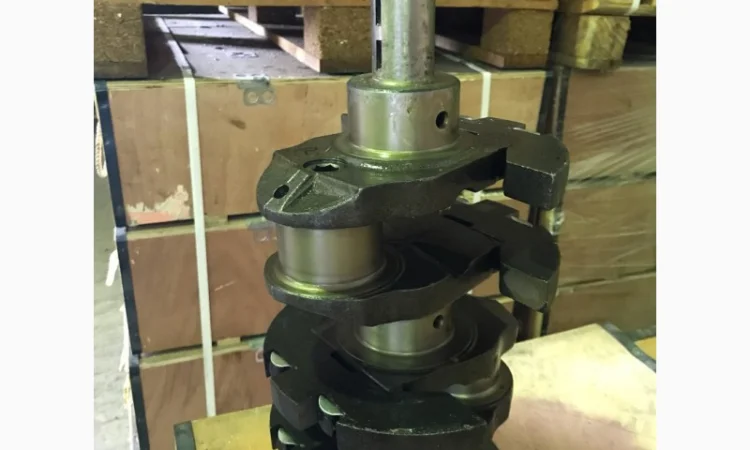 Д21-1005011 вал коленчатый Д-21, Д-144 14 мм, 12 мм - фото № 2