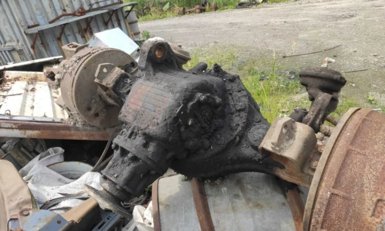 Розбір автокрана Краз 255 93 р.в., вантажопідйом 22 т - фото № 1