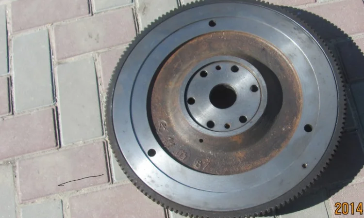 Маховик под стартер трактора юмз - фото № 2