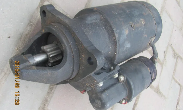 Стартер двигателя д-144 трактора т-40 - фото № 1