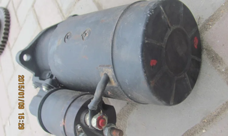 Стартер двигателя д-144 трактора т-40 - фото № 3