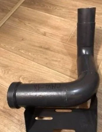 Труба выхлопная (колено глушителя)СМД-18 на ДТ-75 - фото № 1