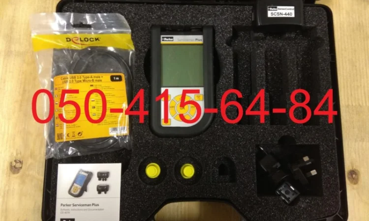 Прибор для диагностики гидросистем Parker ServiceMan Plus SCKIT-155-0-00 - фото № 2