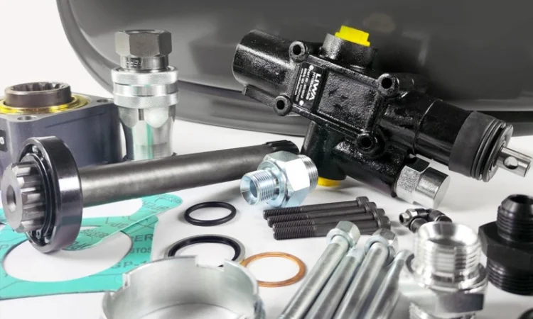 Комплект гідравліки на тягач Daf, MAN з КПП ZF з боковим сталевим баком - фото № 1