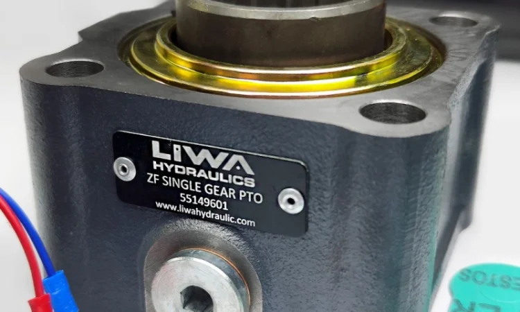 Комплект гідравліки на тягач Daf, MAN з КПП ZF з боковим сталевим баком - фото № 6