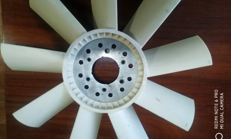 Крыльчатка вентилятора Д-260. 262 и модификации 9-ти лопастная - фото № 1