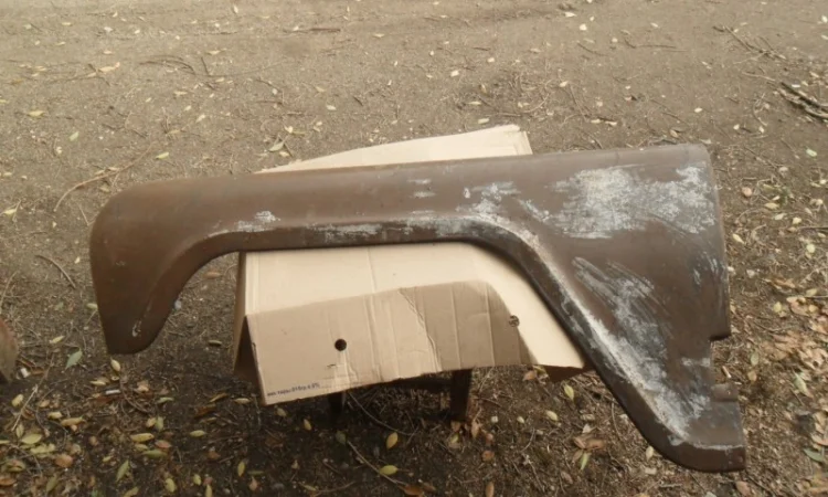 Новое оригинальное переднее крыло на уаз - фото № 1