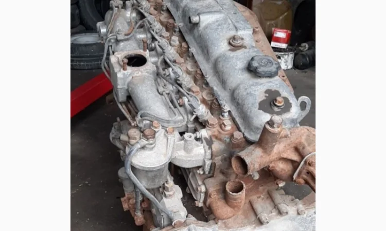 Дизельный двигатель к вилочным погрузчикам тоета Toyota 2H - фото № 2