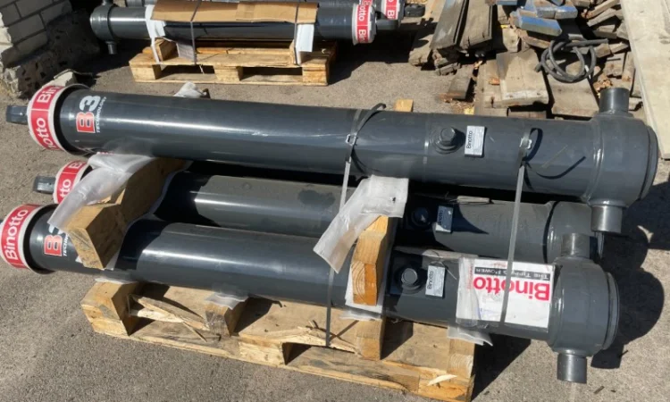 Гидроцилиндр для самосвала полуприцепа Binotto - фото № 1