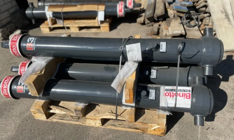 Гидроцилиндр для самосвала полуприцепа Binotto - фото № 2