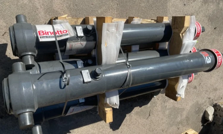Гидроцилиндр для самосвала полуприцепа Binotto - фото № 4