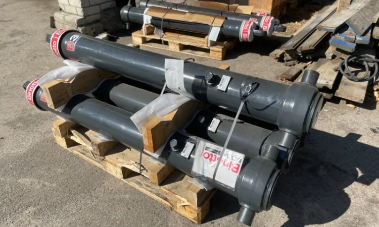 Гидроцилиндр для самосвала полуприцепа Binotto - фото № 5