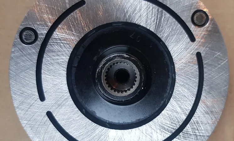 Муфта компрессора Denso 10PA15C PV8 124.5mm 12V (Шкив+магнит+прижимная) - фото № 6