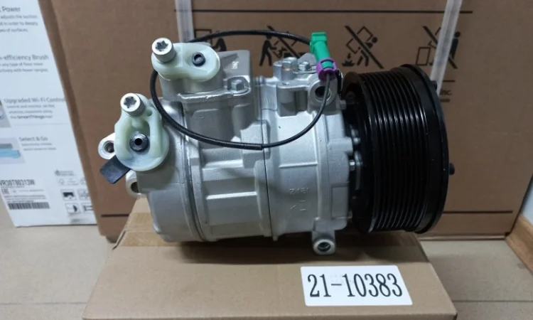 Компрессор кондиционера 7SBU16C комбайна CLAAS Jaguar 743645.2, 00 0743 645 2, 2009404050 - фото № 1