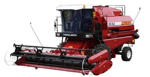 Хладонопровод компрессор-конденсатор Комбайна Гомсельмаш КЗС-1218 - фото № 1