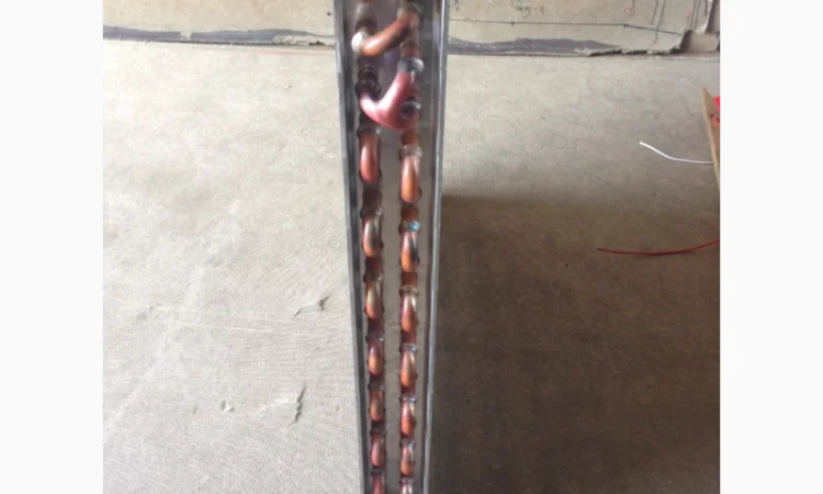 Конденсатор радиатор кондиционера комбайна Claas (Аналог 0779831) - фото № 2