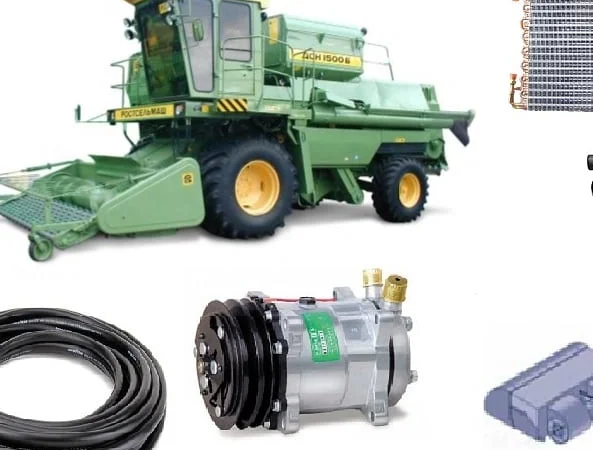 Радиатор конденсатор кондиционера на комбайн Дон 1500Б (Каталожный номер: 02-000503-00) - фото № 4