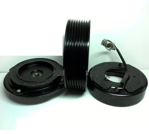 Муфта компрессора Denso 10PA15C/17C/20С, 10S17C John Deere, Claas, Fendt PV8 124.5mm 12V - фото № 1