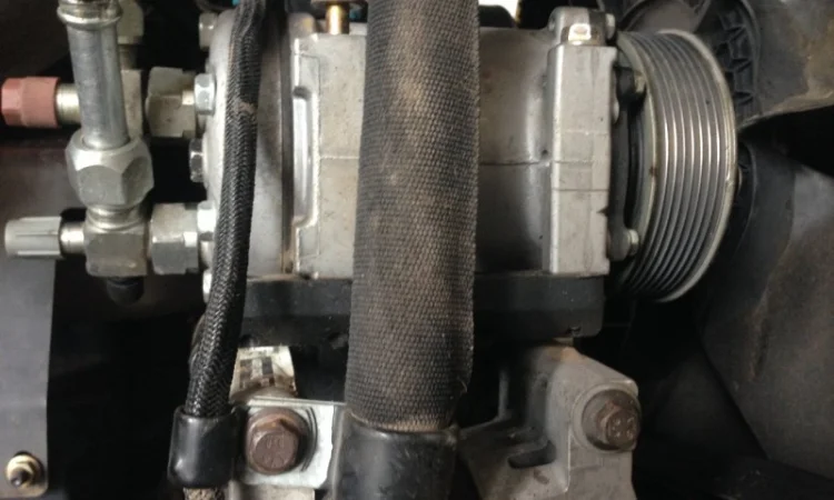 Компрессор 7H15 119 mm. 8144 (1101381), 8500795 Case, Massey Fergusson - фото № 2