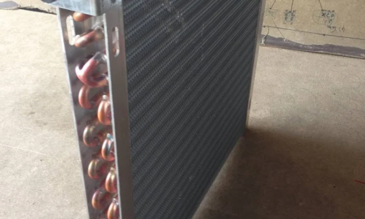 Радиатор конденсатор кондиционера комбайна Claas Mega 203 204 Клаас 565x570x45 - фото № 6