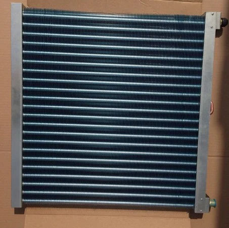 Конденсатор кондиционера комбайна Claas 565x570x45 мм. Аналог (0779831, 077.983.1) - фото № 3