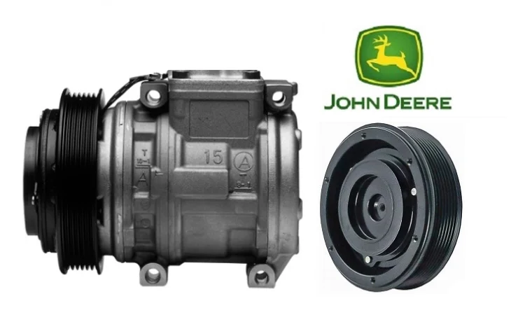 Компрессор кондиционера Комбайн New Holland CX OE: 98497470/ 504385144 - фото № 1