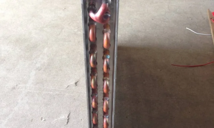 Радиатор Конденсатор кондиционера комбайна Акрос Acros 530 550 (99-000503-00) - фото № 5