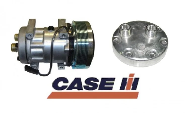 Компрессор кондиционера Claas Lexion 7H15 8PV (0007963460) - фото № 1