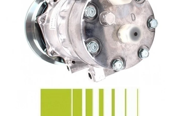 Компрессор кондиционера Claas Lexion 7H15 8PV (0007963460) - фото № 2