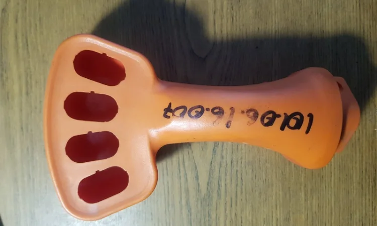 Рукоятка рычага управления ГСТ комбайна Acros Акрос 530 пластмассовая (Оригинал) - фото № 1