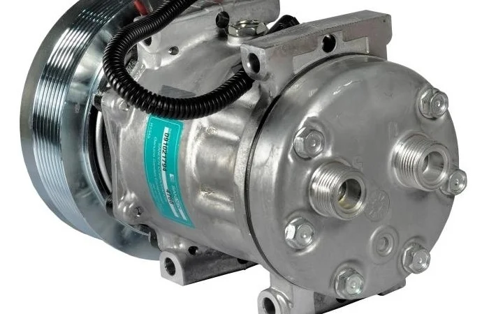 Компрессор кондиционера комбайна Claas Jaguar Lexion 0006259940 - фото № 5