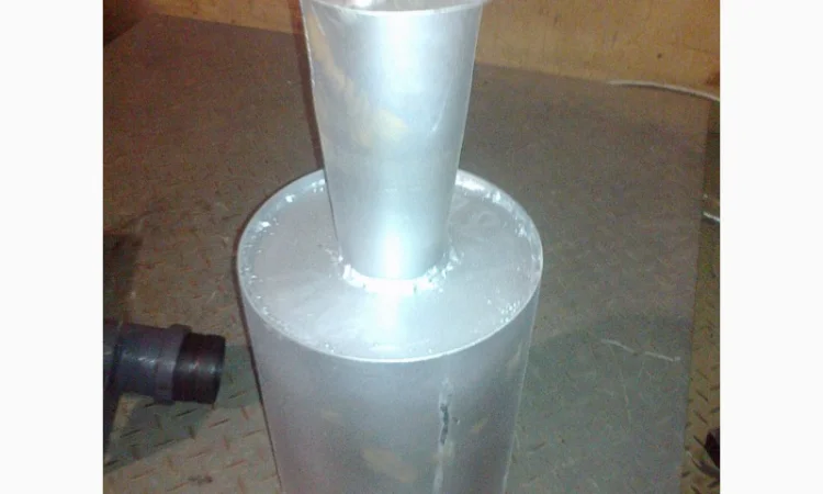 Глушитель комбайна "НИВА" СК-5 (22-17С2) - фото № 1