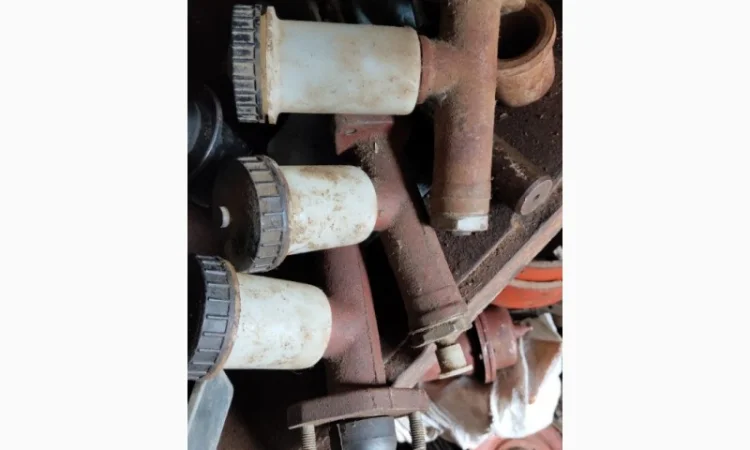 Цилиндр тормозной и сцепления комбайна НИВА СК-5 (54-5-1-) - фото № 1