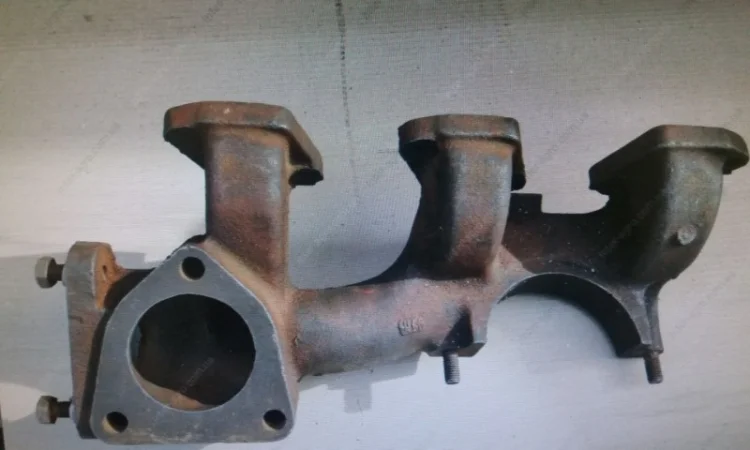 Коллектор выпускной задний СМД-31, ДОН-1500 (31-07С2) - фото № 1