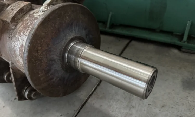 Ротор подрібнювача комбайна / Січкарня комбайна / Вал ротора соломоподрібнювача комбайна - фото № 3