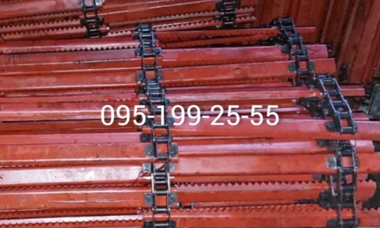 Транспортер похилої камери СЛАКУТИЧ КЗС-9-1, гребінка транспортера СЛАКУТИЧ КЗС-9-1 - фото № 1