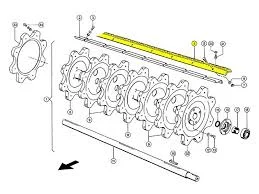 БИТЕР ЛЕВЫЙ 0005088400 CLAAS ПРАВЫЙ 0005088410 - фото № 1