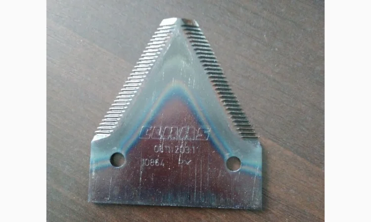 Сегмент коси 0006112031 claas - фото № 2