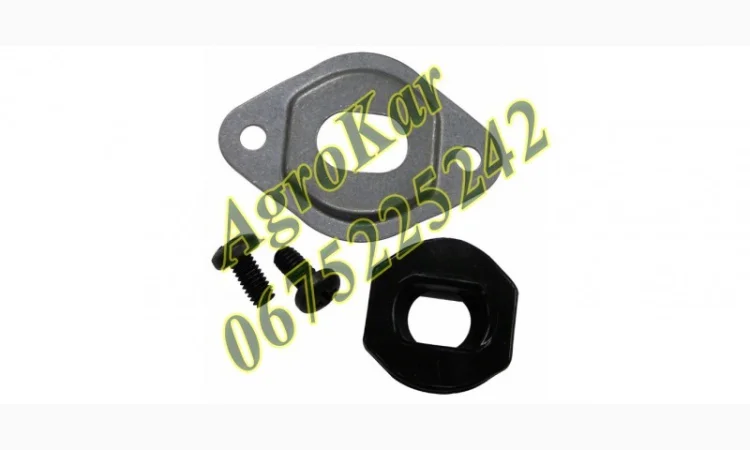 Накладка H87044, H87192, H86918 металлическая пальца шнека жатки - фото № 1