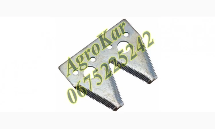 H153329 сегмент двойной ножа жатки (мелкая насечка), JD600R/F/FD - фото № 1