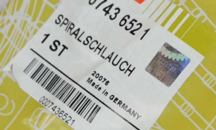 Шланг спиральный D54х2300 (Original) 0007436521 лексион 580 - фото № 2